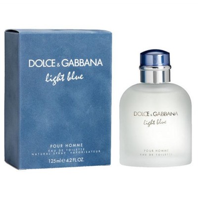 DOLCE & GABBANA LIGHT BLUE edt (m) 125ml