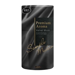 ST Shoushuuriki Premium Aroma "Бархатный Мускус" Жидкий освежитель воздуха для туалета, с арома маслами , флакон 400 мл