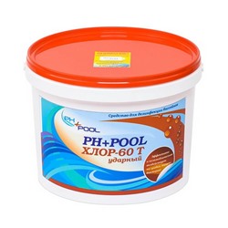 PH+Pool Хлор-60T Ударный в таблетках по 20гр 10кг