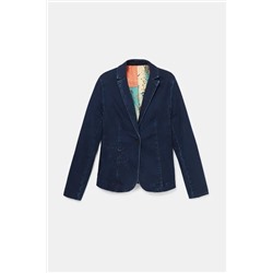 Blazer slim vaquera