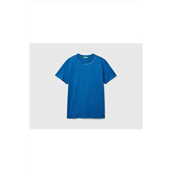 United Colors of Benetton Tematik Baskılı %100 Koton T-shirt 123P3U53U104O-0W5