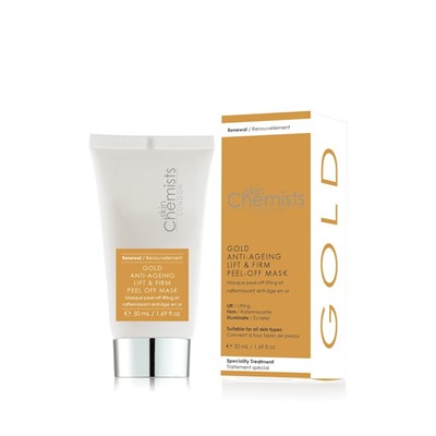Skin Chemists Gold Anti-Aging Lift & Firm Peel-Off Mask