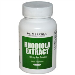 Dr. Mercola, экстракт родиолы, 340 мг, 30 капсул