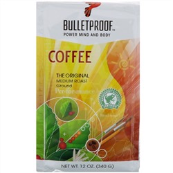BulletProof, Coffee, The Original, Medium Roast, Ground, 12 oz (340 g)