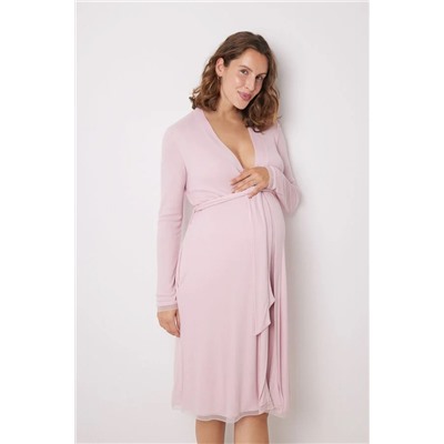 Bata "maternity" midi soft touch rosa