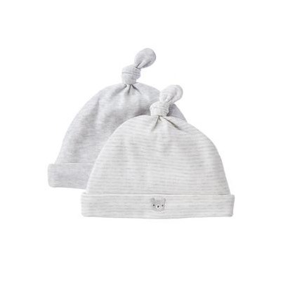 Striped & Solid Beanie 2-Pack