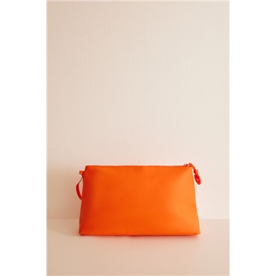 Neceser rectangular rubber naranja