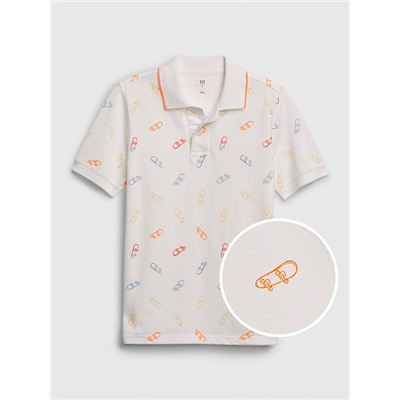Kids Short Sleeve Polo Shirt