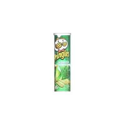 Чипсы со вкусом водорослей нори от Pringles 110 гр / Pringles Seaweed Flavour 110gr
