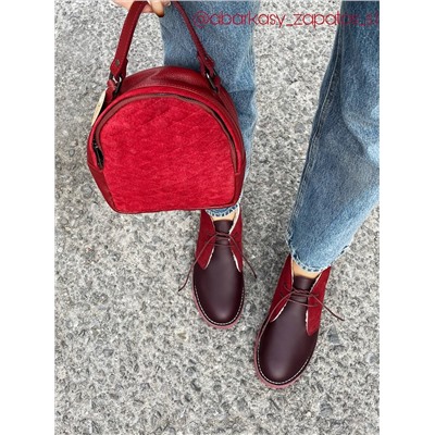 Ab. Zapatos 4535 Burdeos+AB.Z · Pelle · mochila 421 (650)