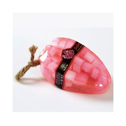 Фигурное спа-мыло «Сакура» c натуральной люфой 105 гр  / Lufa spa soap Sakura