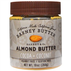 Barney Butter, Масло Барни, миндальное масло, какао + кокос, 10 унций (284 г)