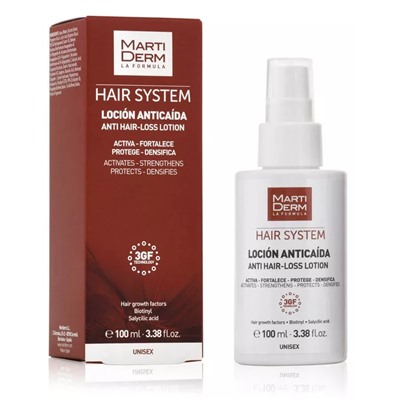 Martiderm Hair System 3GF Лосьон против выпадения волос унисекс 100 мл