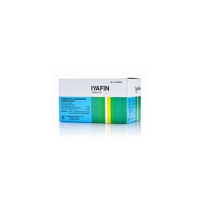 Популярные тайские таблетки от кашля и насморка Iyafin 100 шт / Iyafin 100 tabs