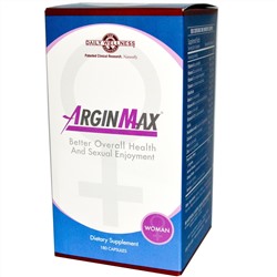 Daily Wellness Company, ArginMax для женщин, 180 капсул