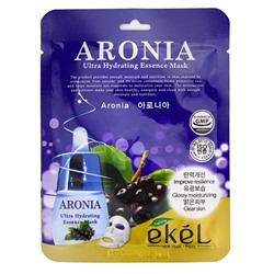 [EKEL] Маска для лица тканевая АРОНИЯ Aronia Ultra Hydrating Essence Mask, 25 мл