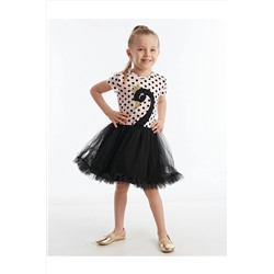 Denokids Siyah Kuğu Kız Çocuk Tütü Elbise CFF-20Y1-019