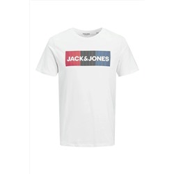 Jack & Jones Jack&jones 12158505 3 Renk Cızgılı Jack&jones Yazı 0 Yaka K. 1YETSBS30663BEY