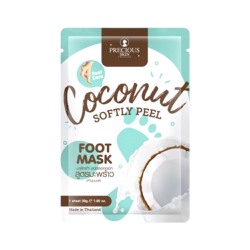 Precious Skin Thailand Coconut Softly Peel Foot Mask 30g_