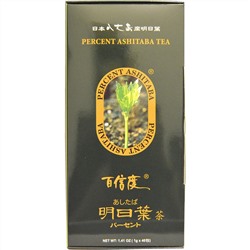 Percent Ashitaba, Чай Percent Ashitaba, 40 чайных пакетиков, 1,41 унции (1 г) каждый