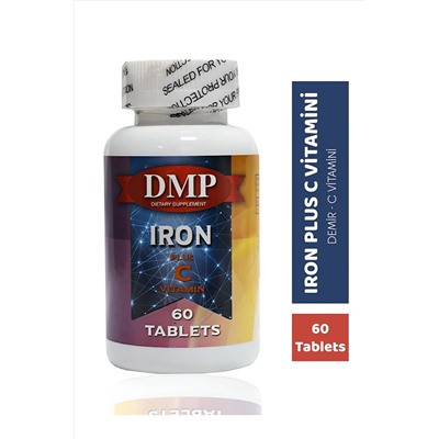 DMP Iron Plus C Vitamin 17 Mg Demir 60 Tablet Dmp6