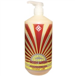 Everyday Coconut, Body Wash, Ultra Hydrating, Dry/Extra Dry Skin, Coconut Lime, 32 fl oz (950 ml)