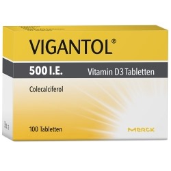 VIGANTOL® 500 IU Витамин D3  100 штук