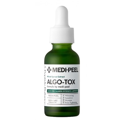 Ампульная успокаивающая детокс-сыворотка для лица с ростками пшеницы Medi-Peel Algo-Tox Calming Intensive Ampoule 30 vk