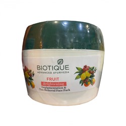 BIOTIQUE Bio fruit fruit face pack Маска для лица на основе фруктовых соков 235г