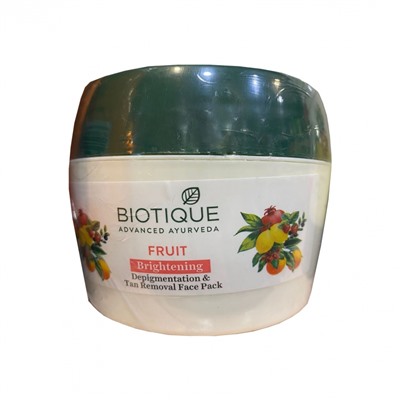 BIOTIQUE Bio fruit fruit face pack Маска для лица на основе фруктовых соков 235г