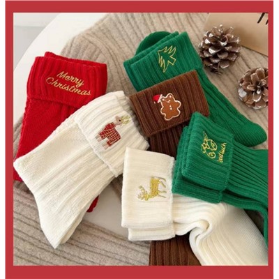 Классные новогодние носки в подарочной коробке 🎄  3 пары в наборе, можно собрать свой набор