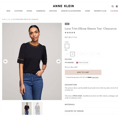Женская блузка Ann*e Klei*n 🎁  Экспорт