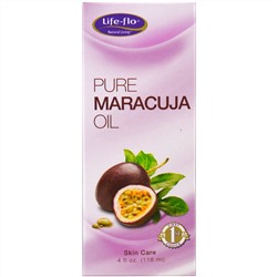 Life Flo Health, Pure Maracuja Oil, 4 fl oz (118 ml)