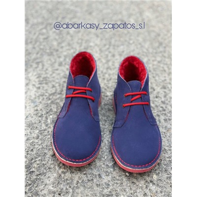АВ. Zapatos 1512 NAVI-RED+PELLE · LUX Rojo АКЦИЯ