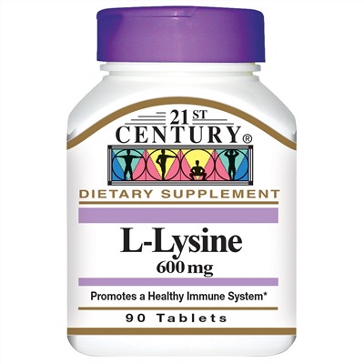 21st Century, L-лизин 90 таблеток