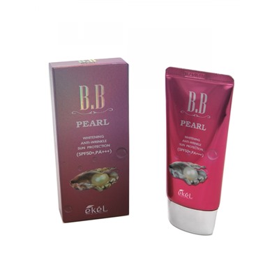 [EKEL] BB крем для лица ЖЕМЧУГ SPF50/PA+++ PEarl BB Cream, 50 мл