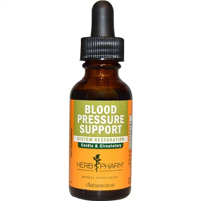 Herb Pharm, Поддержка кровяного давления, 1 жидкая унция (30 мл)