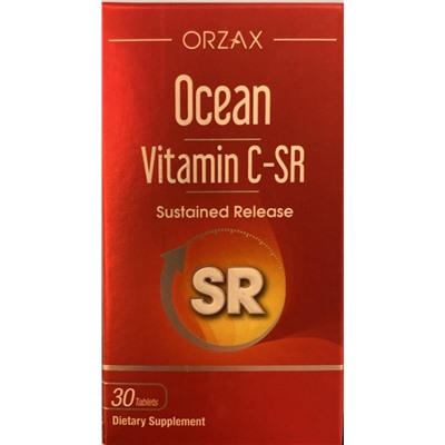 ORZAX  Ocean Vitamin C-SR Sustained Release SR 30Tabets