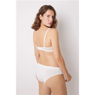 Sujetador CHARMING 'maternity' triangular microfibra blanco