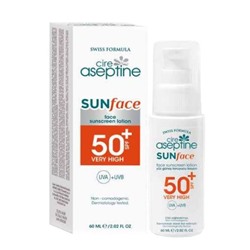 [CIRE ASEPTIN] Лосьон для лица СОЛНЦЕЗАЩИТНЫЙ 50 SPF Face Sunscreen Lotion, 60 мл