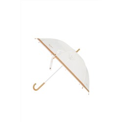 Paraguas Lexy Blanco y marrón
