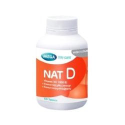 Витамин D/ Mega We Care Nat D 60 Capsules