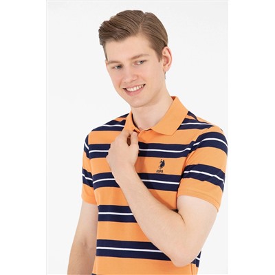 Erkek Turuncu Polo Yaka Tişört