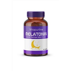 VİTAPURLİNE Melatonin Içeren Takviye Edici Gıda 120 Tablet Daha Kaliteli Bir Uyku MLTN-01