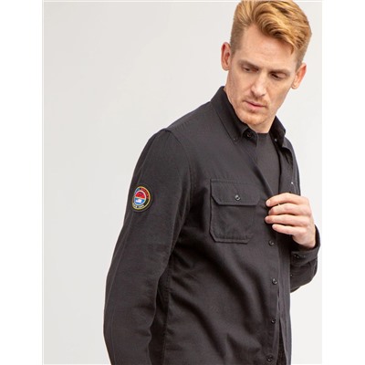 USPA SPORT PEACHED TWILL LONG SLEEVE SHIRT