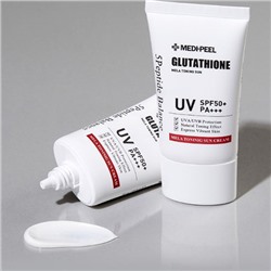 Солнцезащитный крем с естественным эффектом тонуса MEDI-PEEL Bio-Intense Glutathione Mela Toning Sun Cream SPF 50+ PA+++ 50ml