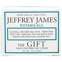 Jeffrey James Botanicals, The Gift, Youth Restore Day Creme, 2.0 oz (59 ml)