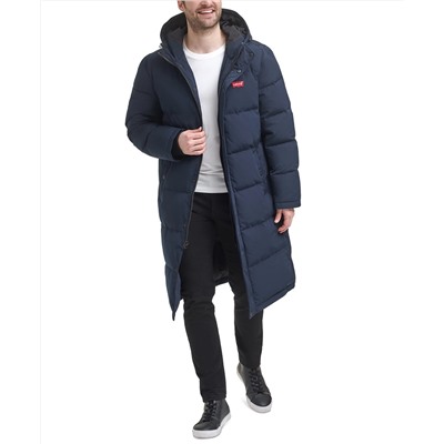 Levi's Men's Quilted Extra Long Parka Jacket