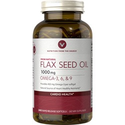 Vitamin World Flax Seed Oil 1,000mg