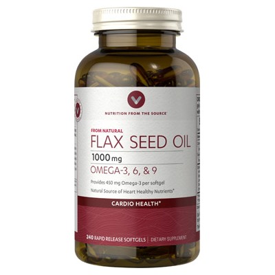 Vitamin World Flax Seed Oil 1,000mg